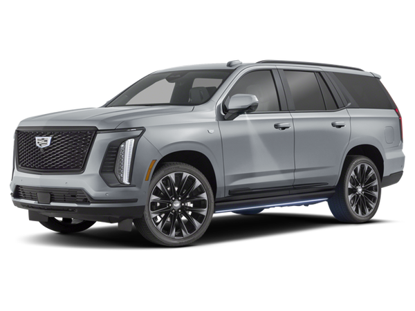 Front left view of the 2025 Cadillac Escalade 4WD Premium Luxury Platinum