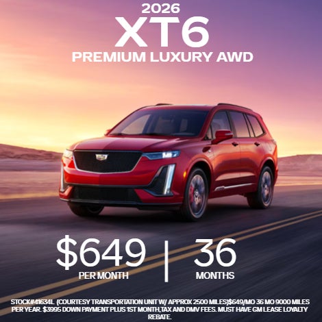 2026 CADILLAC XT6