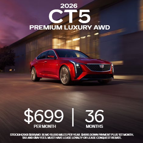 2026 CADILLAC CT5
