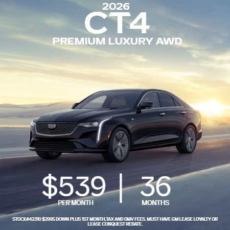 2026 CT4 PREMIUM LUXURY AWD
