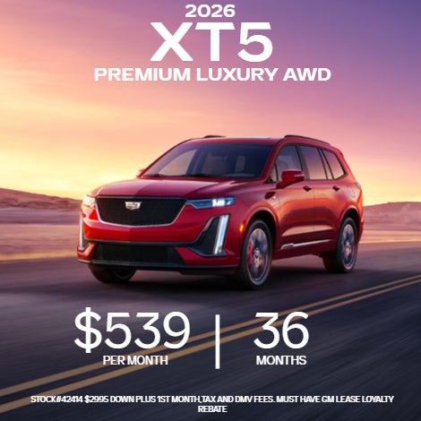 2026 XT5 LUXURY FWD