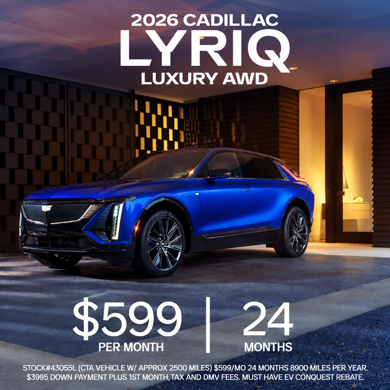 2026 Cadillac Lyriq Luxury AWD