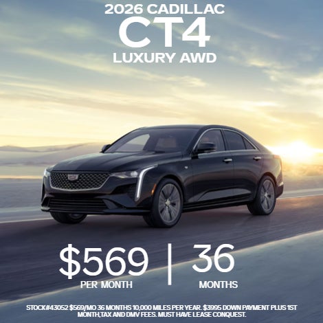 2026 Cadillac CT4