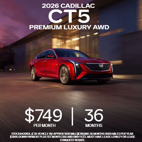2026 Cadillac CT5