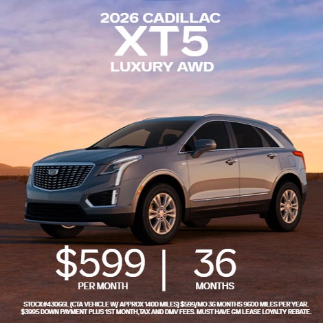 2026 Cadillac XT5
